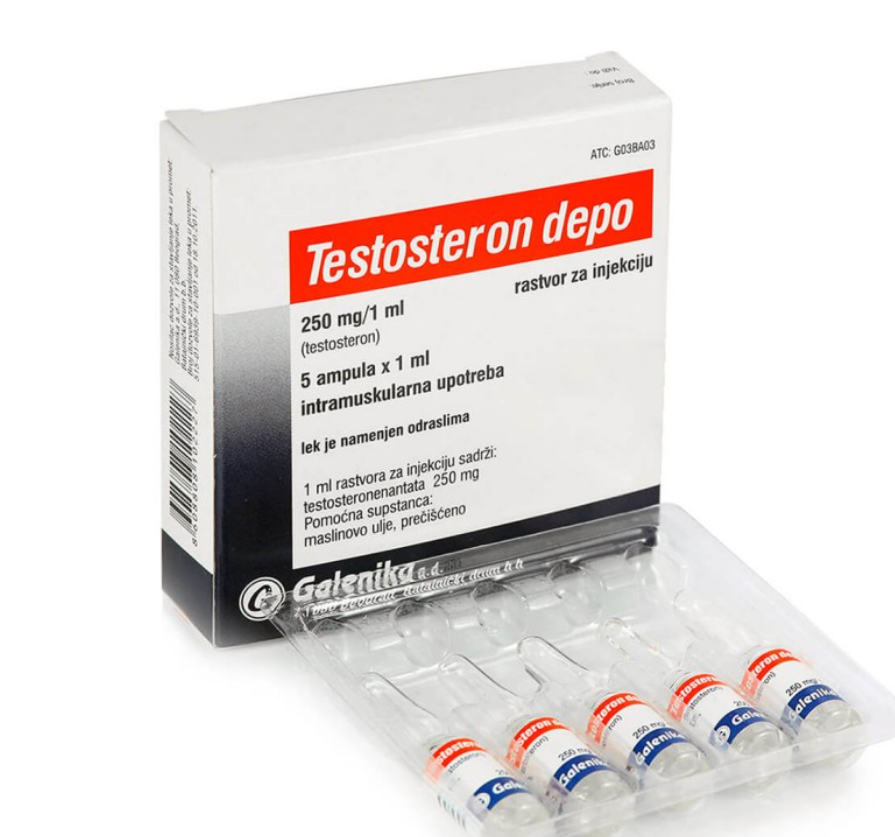 10x Galenika Testosteron 1x250mg/ml